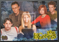Collage of characters from 'Buffy the Vampire Slayer' with 'New Beginnings' text.