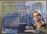 2000 Inkworks Buffy The Vampire Slayer Reflections Autograph Trading Card A5 Serena Scott Thomas as Gwendolyn Post Back