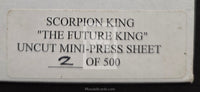 2002-Inkworks-The-Scorpion-King-Insert-Trading-Card-Uncut-Sheet-2-500-The-Future-King-Envelope-Front