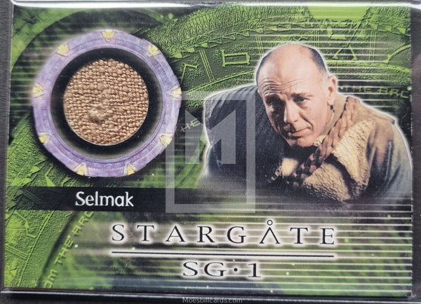 2002-Rittenhouse-Archives-Stargate-SG1-Season-4-Four-From-The-Archives-Costume-Trading-Card-C7-Selmak-Front