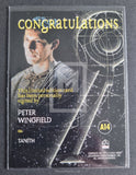 2002 Rittenhouse Archives Stargate SG1 Season 4 Autograph Trading Card A14 Peter Wingfield as Tanith Back