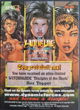2002_Dynamic_Forces_Witchblade_Disciples_Of_The_Blade_Promo_Trading-Card_BT-1_Back