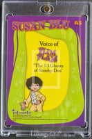 2003-Inkworks-Scooby-Doo-Mysteries-And-Monsters-Autograph-Trading-Card-A3-Susan-Blu-Flim-Slam-Back