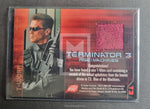 2003 Comic Images Terminator 3 T-Worn Trading Card T3 Upholstery From Hearse Back