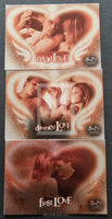 2003 Inkworks Buffy Connections Box Loader Foil BL-1 to BL-3 Insert Trading Card Set Front
