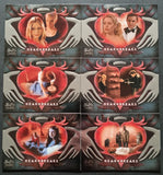 Collection of 'Heartbreaks' trading card packs featuring Buffy the Vampire Slayer characters.