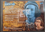 2003 Inkworks Buffy The Vampire Slayer Season 7 Autograph Trading Card A48 Felicia Day as Vi Back