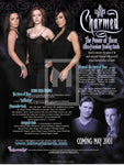 2003 Inkworks Charmed The Power of Three Promo Trading Card Dealer Sell Sheet Front