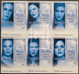 2003 Inkworks Charmed The Power of Three Spellbinders Insert Trading Card Set Back