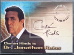 2003 Inkworks Tomb Raider 2 Cradle of Life A3 Ciaran Hinds Dr Jonathan Reiss Autograph Trading Card Front