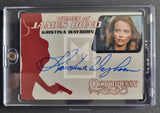 2003 Rittenhouse Archives Women of James Bond in Motion Autograph Trading Card WA7 Kirstina Wayborn as Magda Front