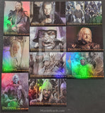 2003_Topps_Lord_Of_The_Rings_LOTR_Return_King_Insert_Prismatic_Foil_Trading_Card_Set_Front