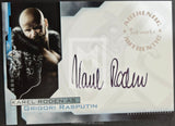 Card featuring Karel Roden as Grigori Rasputin with a signature and 'Authentic Inkworks' branding.