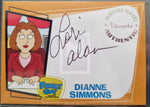 2005 Inkworks Family Guy Season One Lori Alan as Dianne Simmons A5 Autograph Trading Card Front