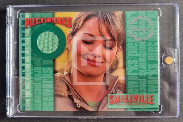 2005 Inkworks Smallville Season 4 Pieceworks Trading Card PW4 Erica Durance as Lois Lane Front