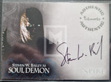 Card featuring a character as 'Soul Demon' with an autograph, branded 'Inkworks'.