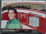 2005 Topps Pristine Legends Baseball CTEP Celebrity Threads Elvis Presley Shirt Trading Card Front