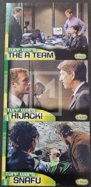 2006-Inkworks-The-4400-Season-1-One-Insert-Trading-Card-Turf-Wars-Box-Loader-BL1-BL3-Front