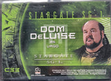 2006-Rittenhouse-Archives-Stargate-SG1-Season-8-Eight-From-The-Archives-Costume-Trading-Card-C33-Dom-DeLuise-Urgo-Back