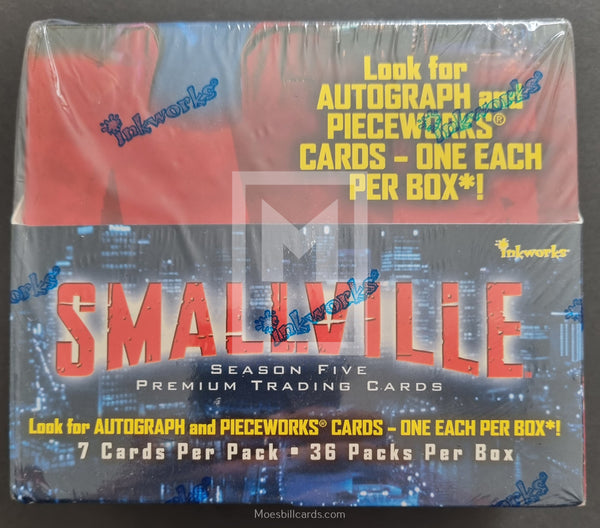 2006 07 Inkworks Smallville Season 5 Trading Card Box Front