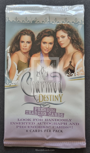 2006 Inkworks Charmed Destiny Trading Card Pack Front