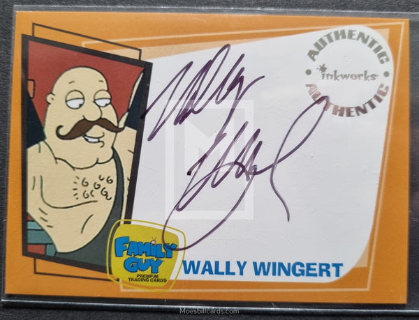 2006 Inkworks Family Guy Season Two Wally Wingert as Barnaby A12 Autograph Trading Card Front
