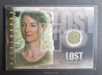 2006 Inkworks Lost Revelations Pieceworks Trading Card PW-7 Shirt Cynthia Watros as Libby Front