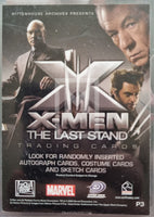 2006 Marvel Comics Studios Rittenhouse X Men 3 The Last Stand Trading Card P3 Promo Back