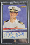 2006 TK Legacy JAG Premiere Autograph Trading Card Signature Series A1 David James Elliott as Harmon Rabb Jr Front