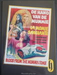 2007-2008-Strictly-Ink-Hammer-Horror-Series1-One-Insert-Trading-Card-Movie-Poster-Gold-Foil-F1-Front