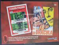 2007-2008-Strictly-Ink-Hammer-Horror-Series1-One-Insert-Trading-Card-Movie-Poster-Gold-Foil-F8-Back