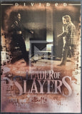 DVD cover of 'Buffy the Vampire Slayer' with two characters in a room.