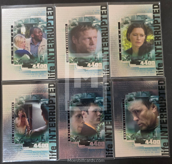 2007-Inkworks-The-4400-Season-2-Insert-Trading-Card-Life-Interrupted-L-1-L-6-Front