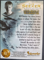 Trading card featuring a character named Will Stanton with text about 'The Seeker: The Dark is Rising'.