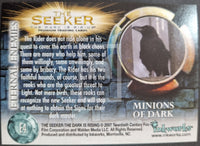 2007 Inkworks The Seeker: The Dark is Rising Movie Insert Trading Card: "Eternal Enemies" Card Set - E1 - E6 - You Pick