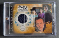 2007 Inkworks Buffy The Vampire Slayer 10th Anniversary Pieceworks Trading Card PW-7 Anthony Stewart Head as Giles Front