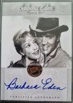 2007 Press Pass Elvis Is Barbara Eden Autograph Trading Card Front