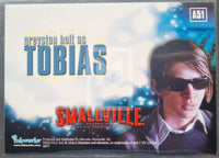 2008-Inkworks-Smallville-Season-6-Six-Autograph-Trading-Card-A51-Greyston-Holt-Tobias-Back