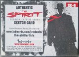 2008-Inkworks-The-Spirit-Movie-Artist-Sketch-Trading-Card-SK-9-Bryan-Morton-Back