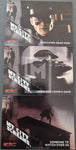 Three movie posters for 'My City Screams' with a person in a mask and various text.