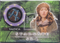 2008-Rittenhouse-Archives-Stargate-SG1-Season-10-Ten-From-The-Archives-Costume-Trading-Card-C45-Katherine-Isabelle-Valencia-Front