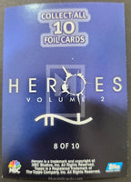2008-Topps-Heroes-Volume-2-Insert-Trading-Card-Foil-Character-8-Back