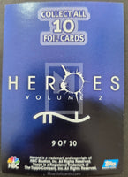 2008-Topps-Heroes-Volume-2-Insert-Trading-Card-Foil-Character-9-Back