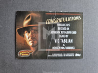 2008-Topps-Indiana-Jones-Heritage-Autograph-Card-Vic-Tablian-Monkey-Man-Damaged-Back