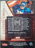 2008-Upper-Deck-Marvel-Masterpieces-Insert-Trading-Card-Fleer-Avengers-A2-of-9-CaptainAmerica-Back