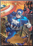 2008-Upper-Deck-Marvel-Masterpieces-Insert-Trading-Card-Fleer-Avengers-A2-of-9-CaptainAmerica-Front