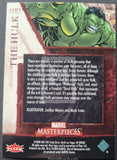 2008-Upper-Deck-Marvel-Masterpieces-Insert-Trading-Card-Fleer-Avengers-A4-of-9-The-Hulk-Back