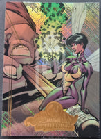 2008-Upper-Deck-Marvel-Masterpieces-Insert-Trading-Card-Fleer-Avengers-A9-of-9-The-Wasp-Front