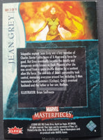 2008-Upper-Deck-Marvel-Masterpieces-Insert-Trading-Card-Fleer-Marvel-Heroines-MH3-of-9-Jean-Grey-Back