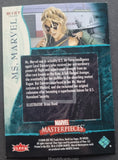 2008-Upper-Deck-Marvel-Masterpieces-Insert-Trading-Card-Fleer-Marvel-Heroines-MH4-of-9-Ms-Marvel-Back